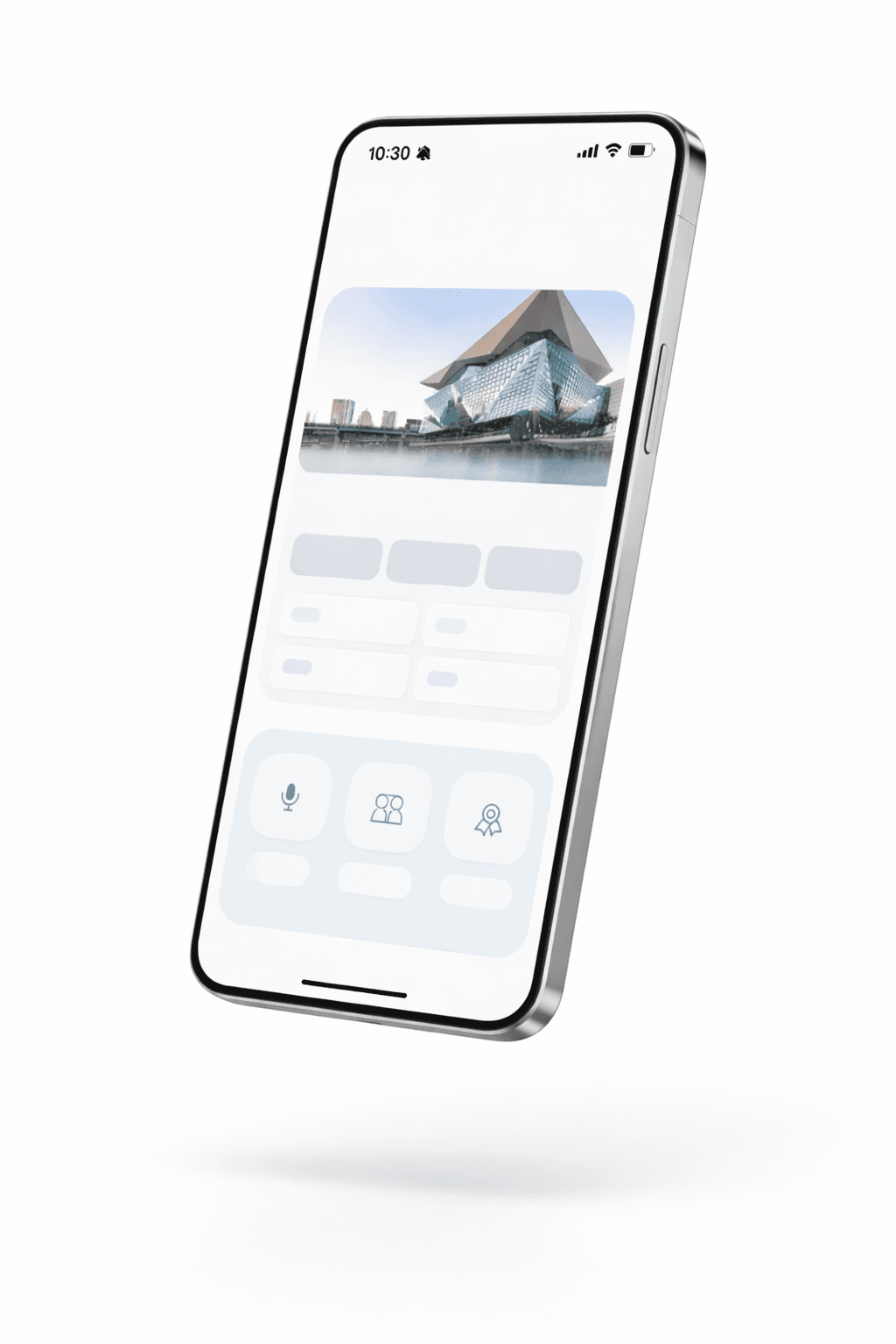 Ludo conference app on iPhone