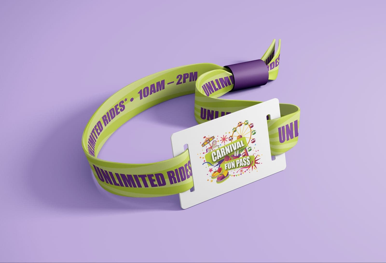 RFID wristband at the Easter Show