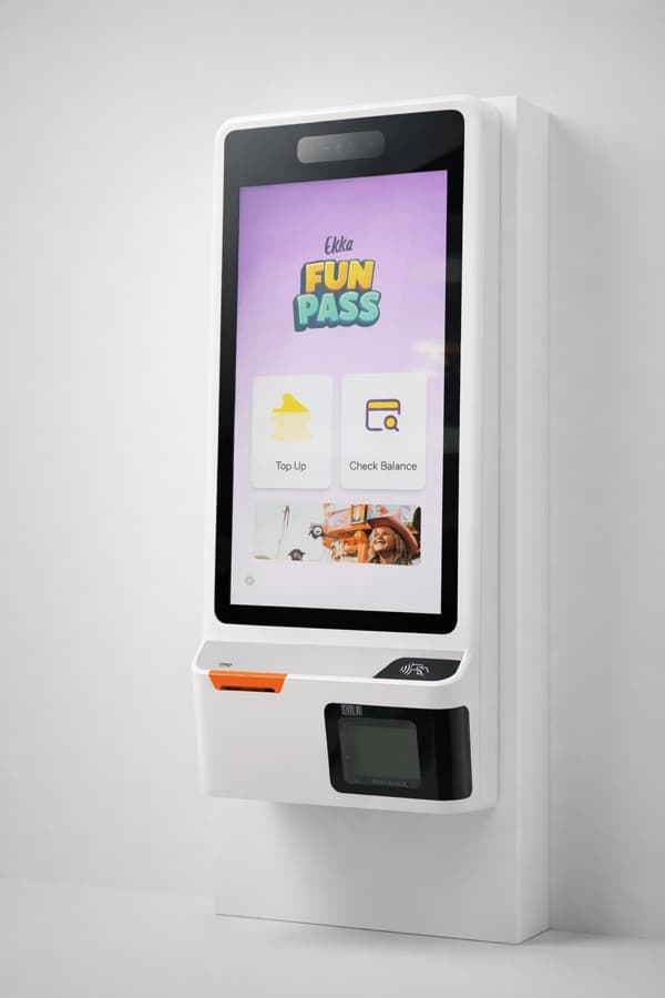 Ludo self-service kiosk product shot