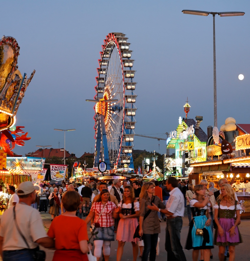 Oktoberfest fairground